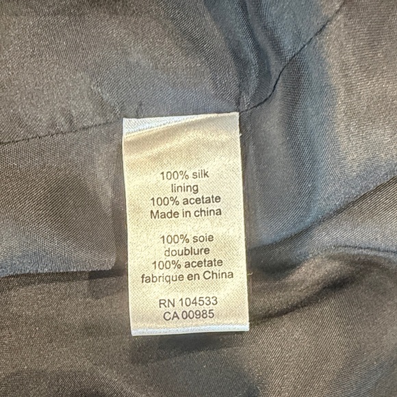 Nanette Lepore Silk Cocktail Midi Dress, silk cord braided detail, pockets, 8 - Picture 10 of 11